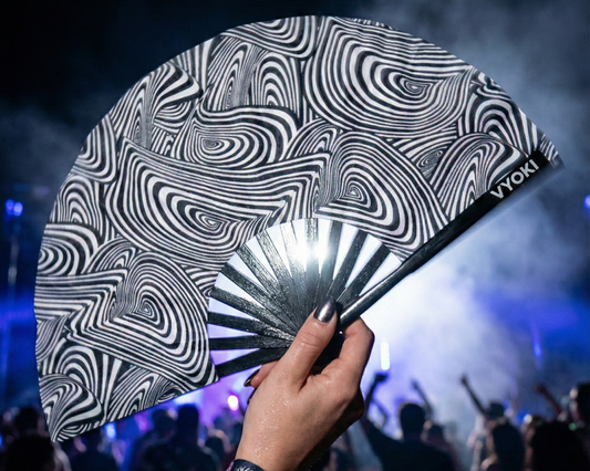 Nocturnal Noir UV Handfan