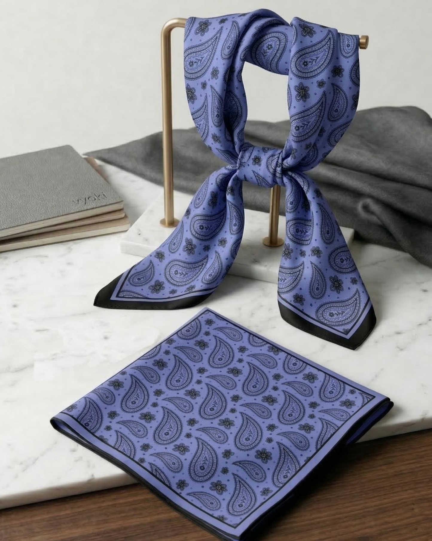 The Lunar Indigo Bandana