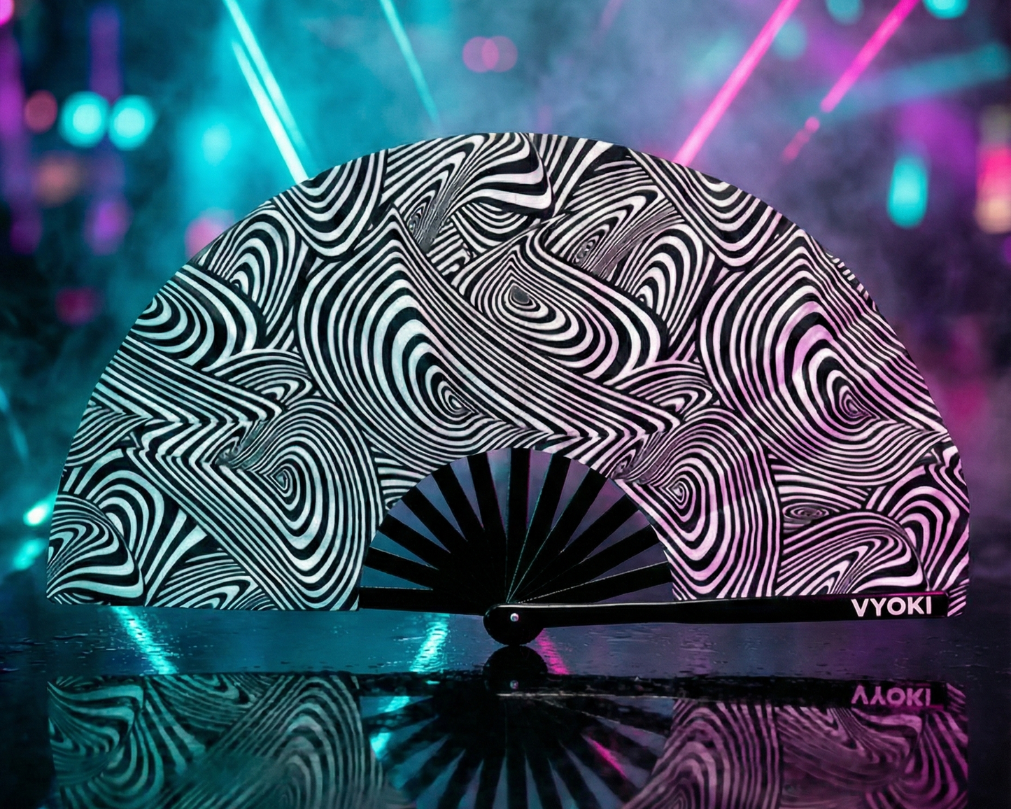 Nocturnal Noir UV Handfan