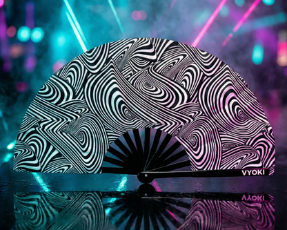Nocturnal Noir UV Handfan