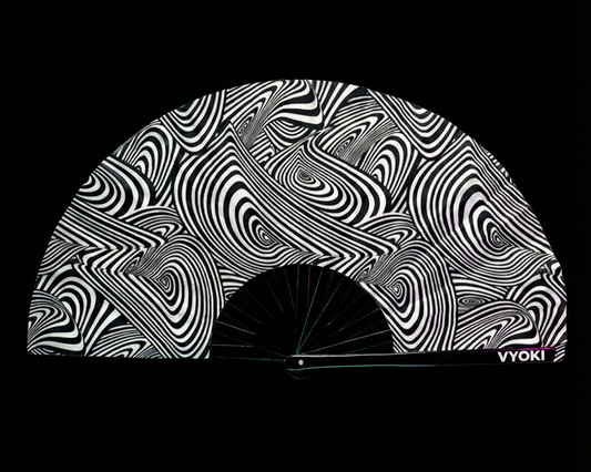Nocturnal Noir UV Handfan